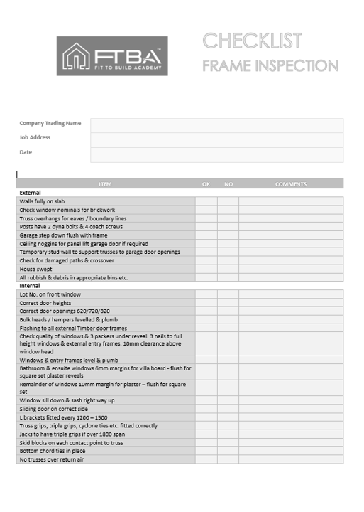 Home Building - How To Build Your Dream Home And Not F*ck It Up! Templates galore!